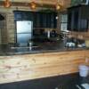 A cast in place countertop