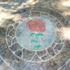 We stamped in the texture and cut in the design.