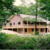 A new home south of Pentwater the we roughed in and the owner finished as his first big project after retirement.