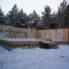This is more like what we've been doing lately. The next few picture are of a smaller very affordable ranch style home.
